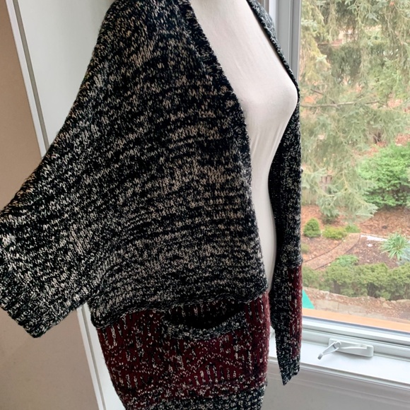 Zara melange vest lose style sweater medium - Picture 9 of 10